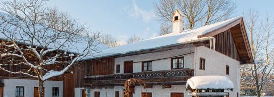 Wolfschneiderhof im Schnee