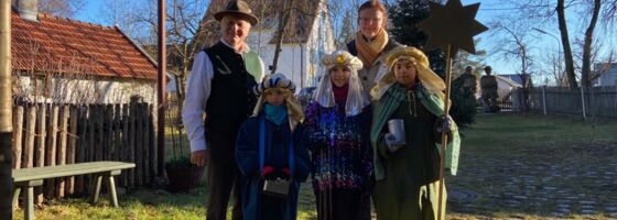 Sternsinger bringen Segen für den Wolfschneiderhof